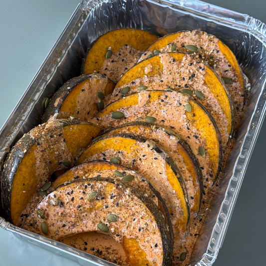 Roasted Pumpkin with Harissa Yoghurt