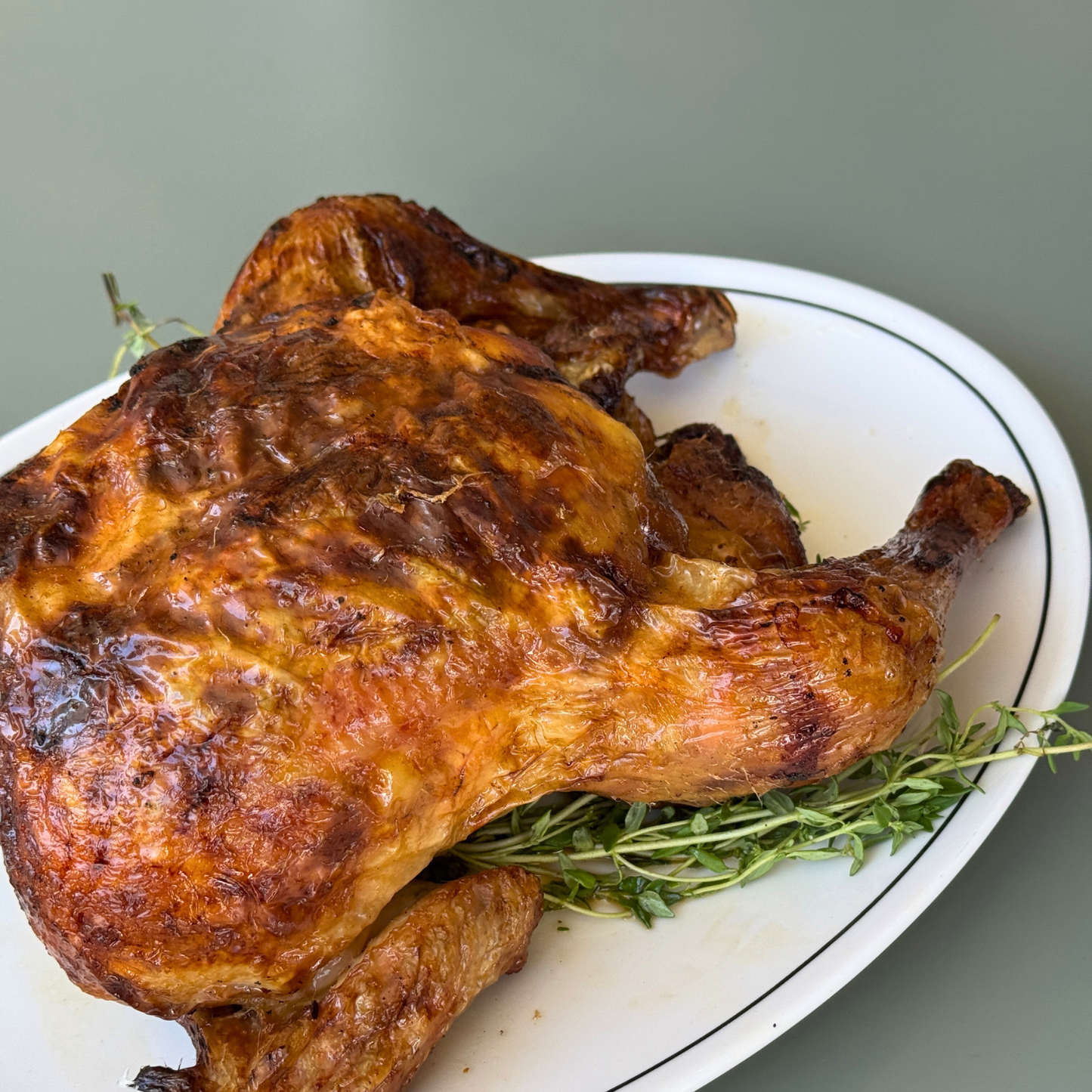 Whole Free Range Herb & Garlic Butter Chicken