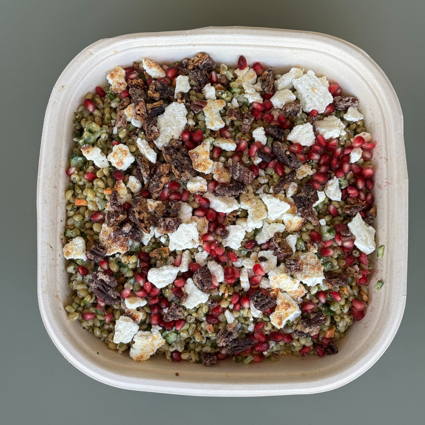 Freekeh & Pomegranate Salad