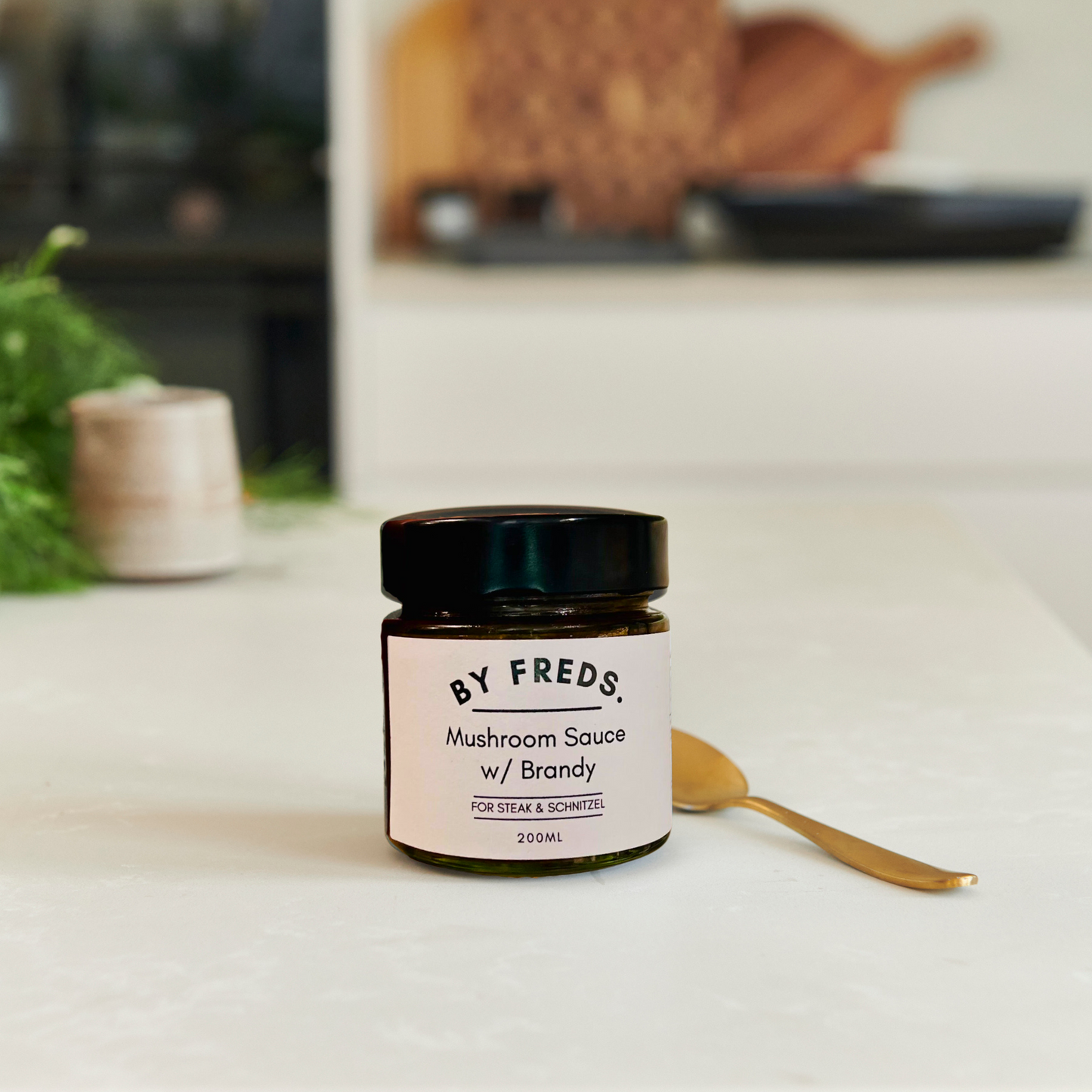 Fred's Mushroom Sauce w/ Brandy