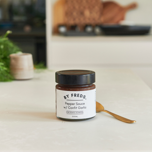 Fred's Pepper Sauce w/ Confit Garlic