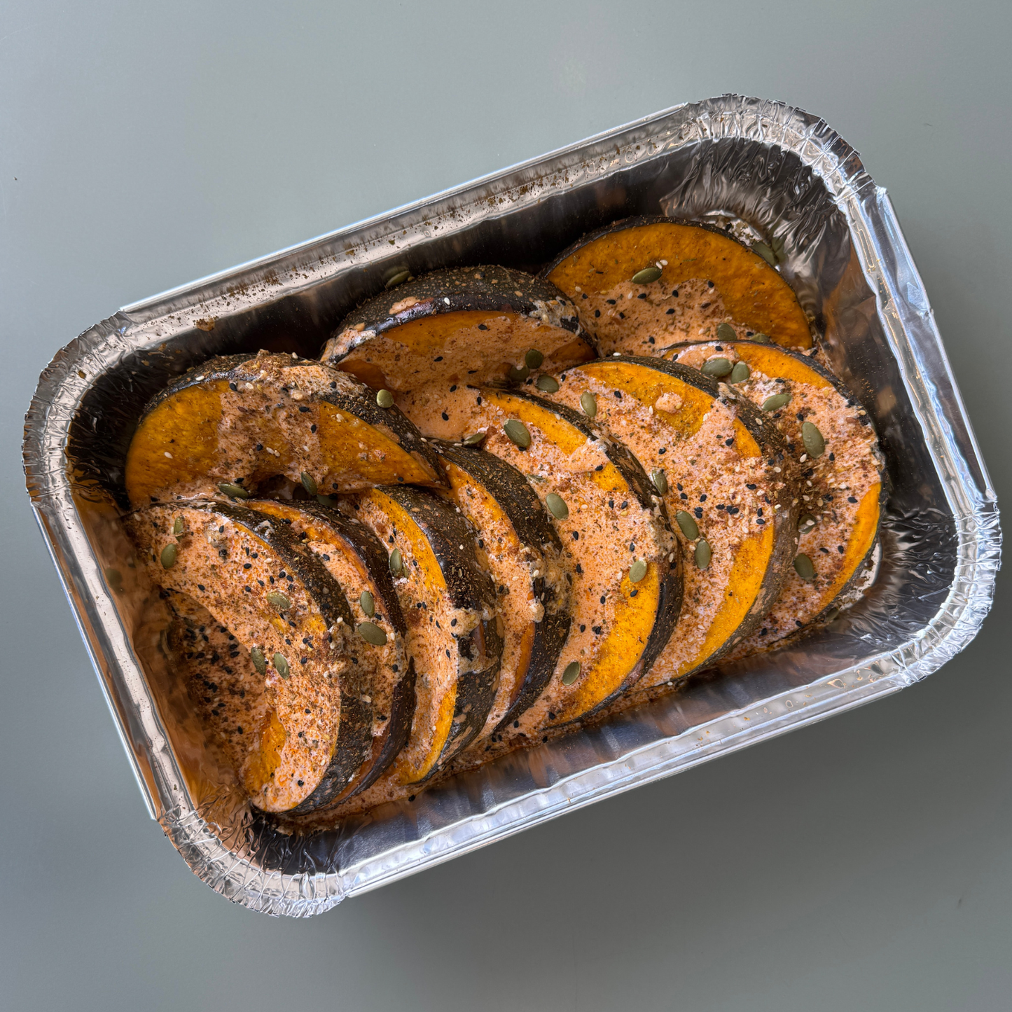 Roasted Pumpkin with Harissa Yoghurt
