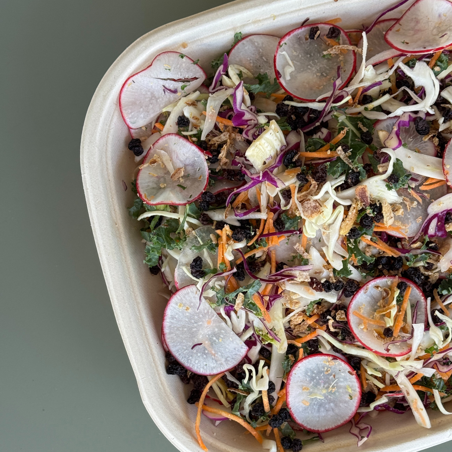 Cabbage, Fennel & Raddish Slaw
