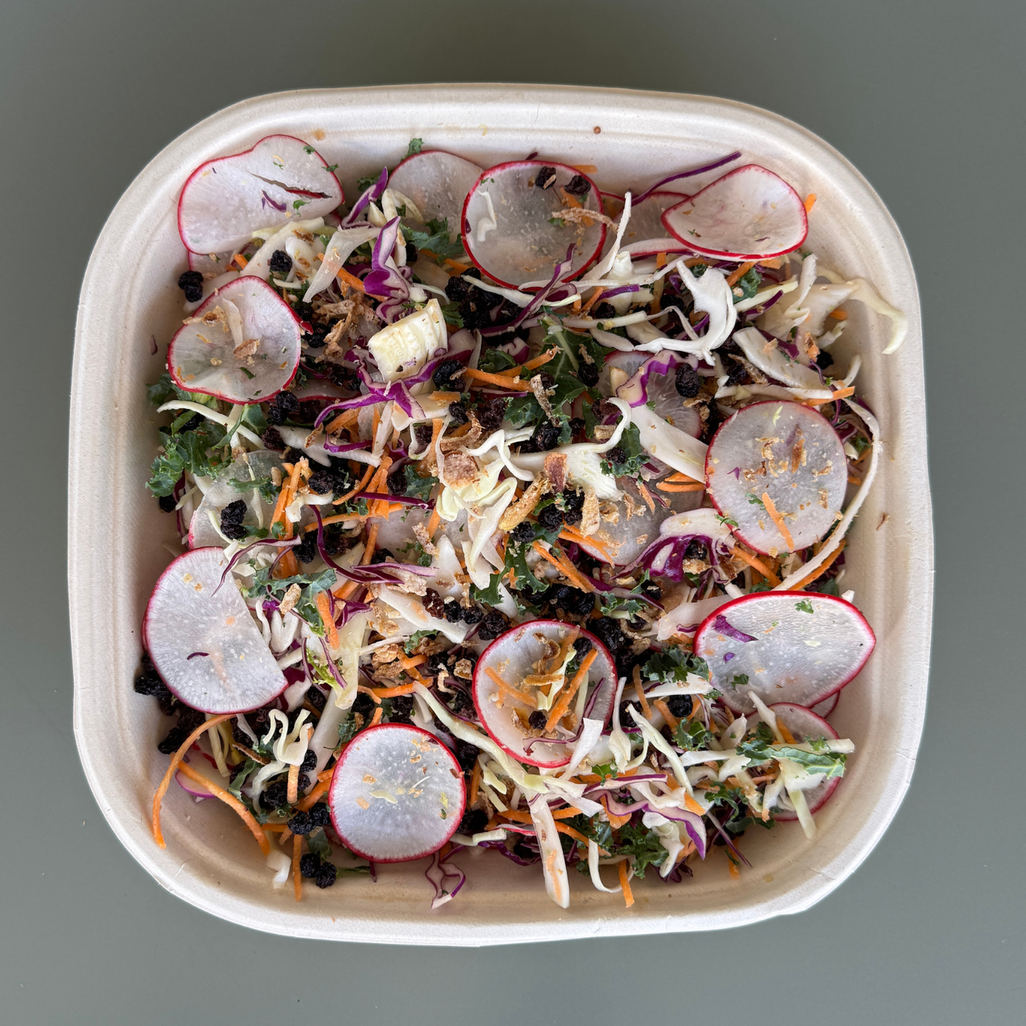 Cabbage, Fennel & Raddish Slaw