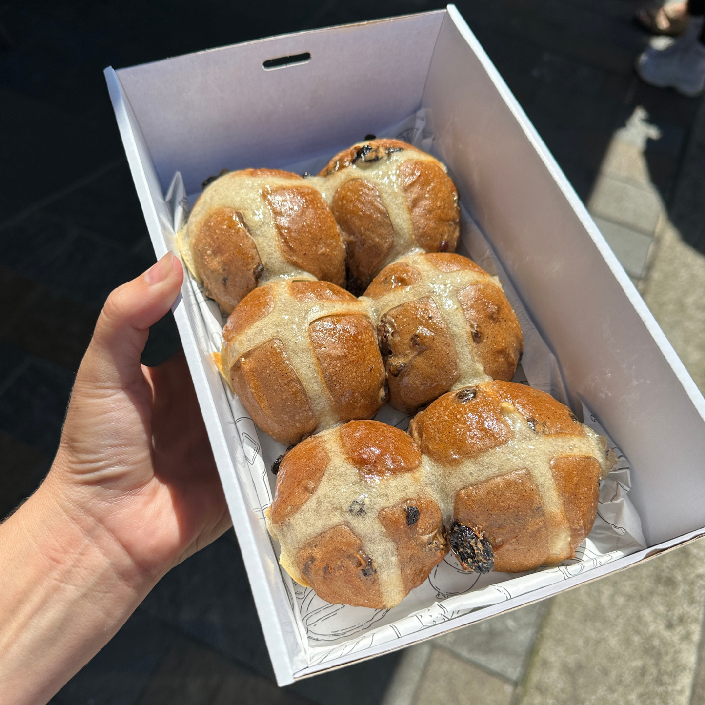 Hot Cross Buns (6 Pack)
