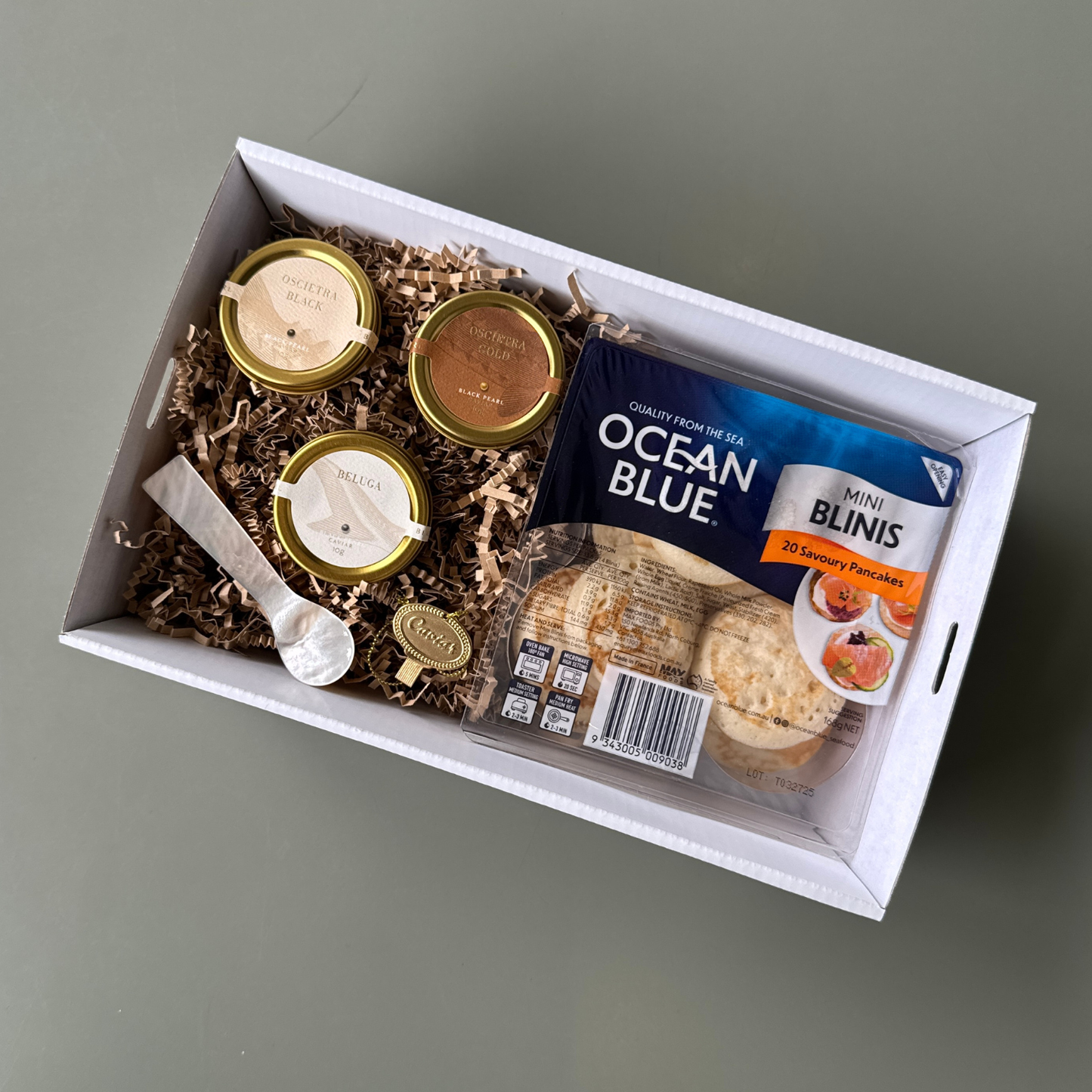 Black Pearl Caviar Selection Box