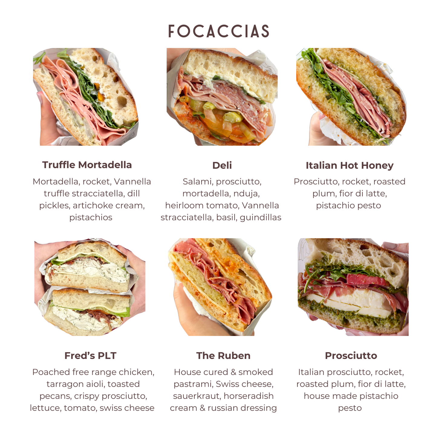 Focaccia Platter Large