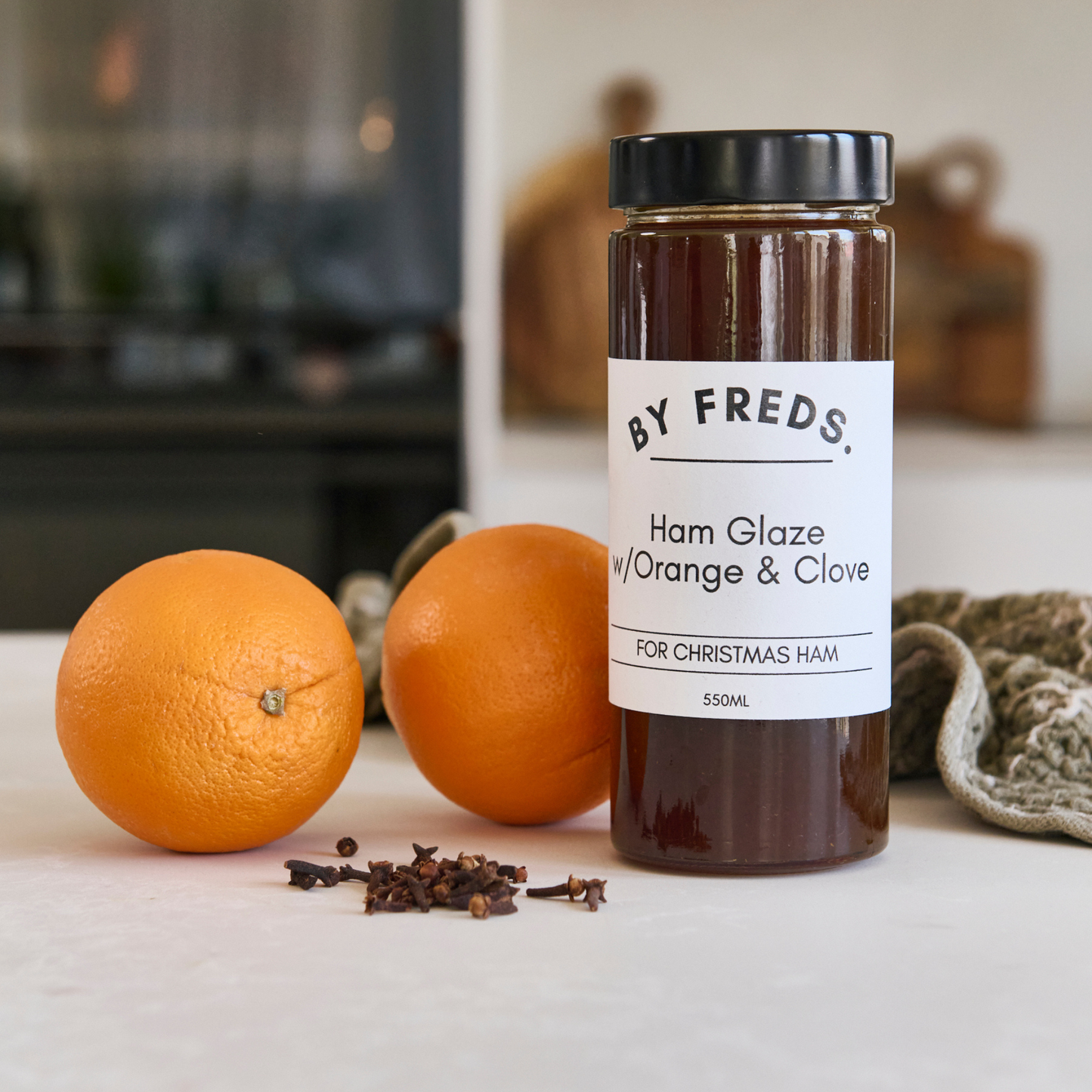 Fred's Orange, Honey & Clove Ham Glaze